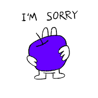 Sorry Apologies Sticker
