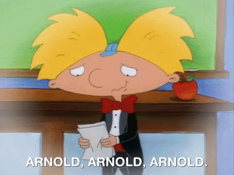 hey arnold nick splat GIF