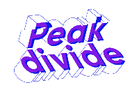 Sticker by The Peak Divide