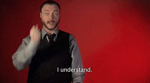 i understand sign language GIF by Sign with Robert