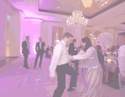 wedding dancing GIF