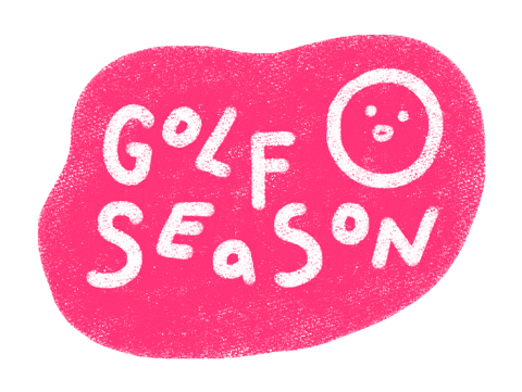 Summer Pink Sticker by Catharina Stewart