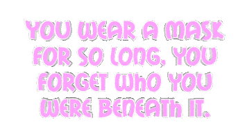 Natalie Portman Mask Sticker by OpticalArtInc.