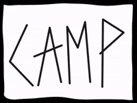 Camping Joshua Tree GIF by Marcel Katz / The Art Plug