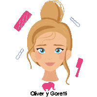 Fun Pink Sticker by Oliver y Goretti