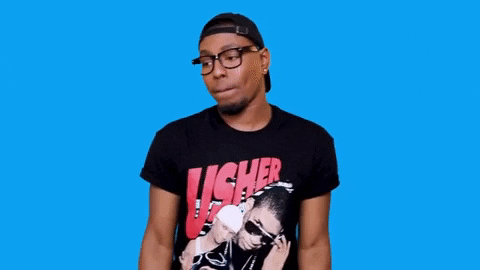 disappointed side eye GIF