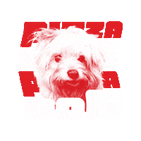 Dog Sticker by Pizzadog