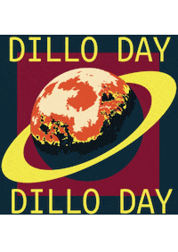 dilloday northwestern dillo mayfest dilloday Sticker