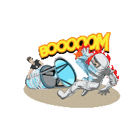 TheHacksmith youtube boom explosion youtuber Sticker