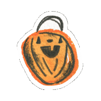 Halloween Boo Sticker by Postscript