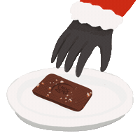 Christmas Santa Sticker by ChocZero