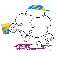 Happy Oat Milk Sticker by OatDaily