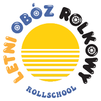 Rollschool rolki rollschool roll school oboz rolkowy rollschool Sticker