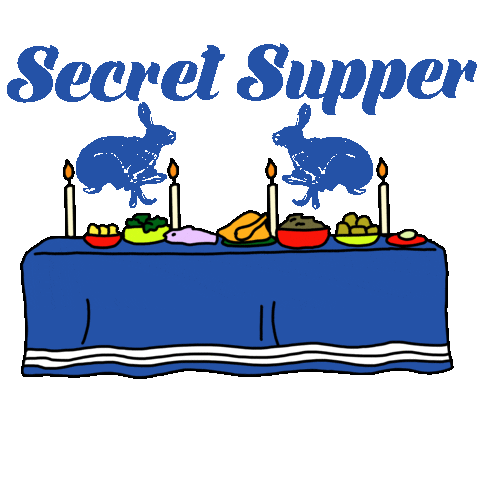 Connemara Secret Supper Sticker by The Sea Hare