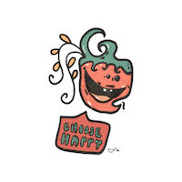 Happy Monster Sticker by Skroove