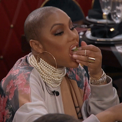 Celebrity Big Brother Eating GIF by Big Brother