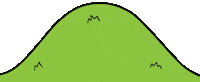 Mountain Sticker by Natalie Michelle Watson