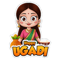 Gudi Padwa Indian Festival Sticker by Chhota Bheem