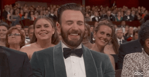 Chris Evans Oscars GIF by The Academy Awards