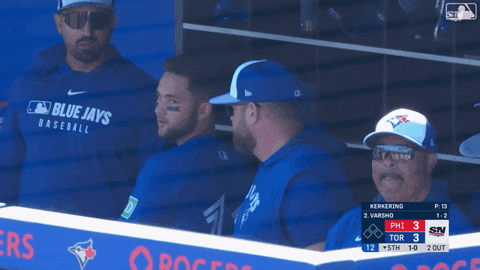 Talking Blue Jays GIF by Toronto Blue Jays