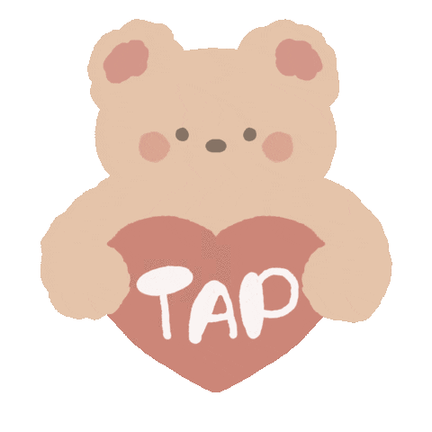 Bear Tap Sticker