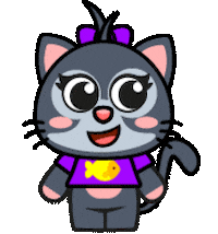 Cat Sticker by Tiny Minies