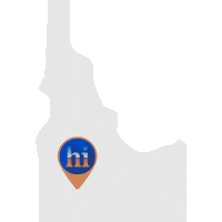homesofidaho idaho hoi homes of idaho homesofidaho Sticker