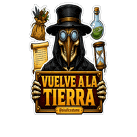 Halloween Volver Sticker