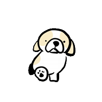 Dog Walking Sticker by うちクリ