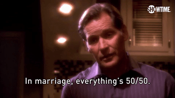 In Marriage, Everything's 50/50