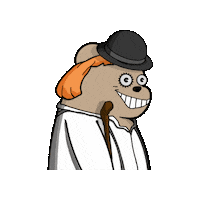 A Clockwork Orange Nft Sticker by SuperRareBears