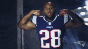 Flexing Let'S Go GIF by New England Patriots