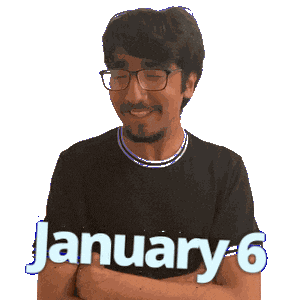 January 6 Sticker