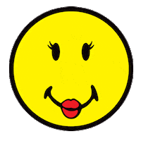 happy girl Sticker by Smiley