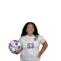 Womens Soccer Sticker by Clarke University