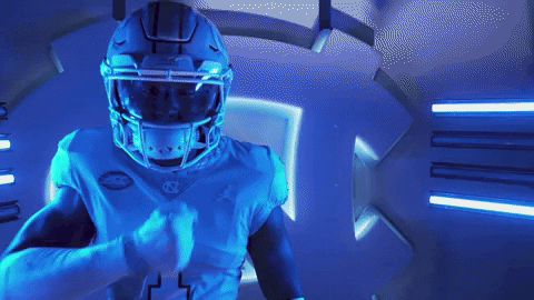 North Carolina Football GIF by UNC Tar Heels