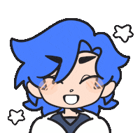 moonetone smile kawaii oc originalcharacter Sticker