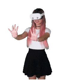 Tnybeats cool gaming vr woah Sticker