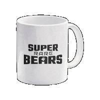 Good Morning Coffee Sticker by SuperRareBears
