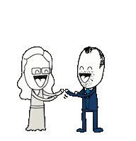 Happy Wedding Sticker