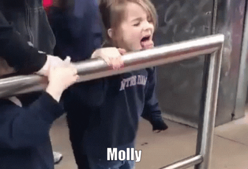 Evans1ko giphyupload eww molly kid licking pole GIF