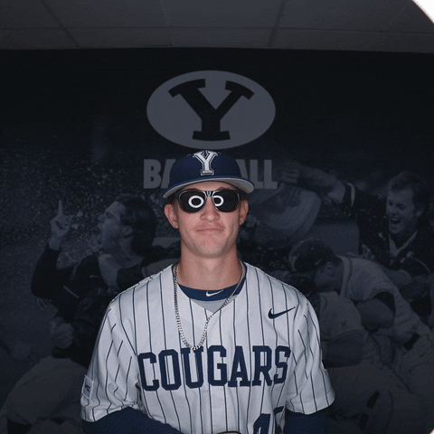 Sport Baseball GIF by BYU Cougars
