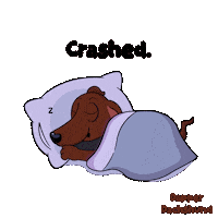 Not Going Sleeping Sticker by VeeFriends