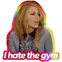 Play Hard Running Sticker by Blake Lively Fan