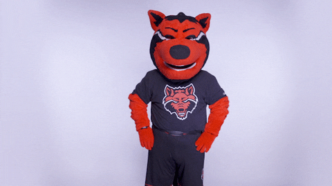 Red Wolves Asu GIF by Arkansas State University