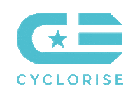 CycloriseLimited cycling beat name turquoise Sticker