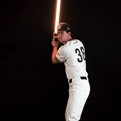 Baseball Hit GIF by Purdue Fort Wayne Athletics