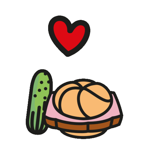 Burger Love Sticker by BILLA