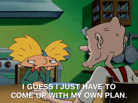 hey arnold nicksplat GIF