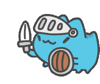 Cat Sticker by Capoo